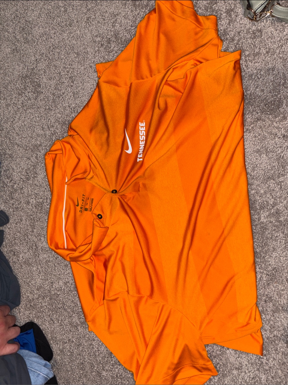 Nike Orange Tennessee Dri-FIT Polo Shirt